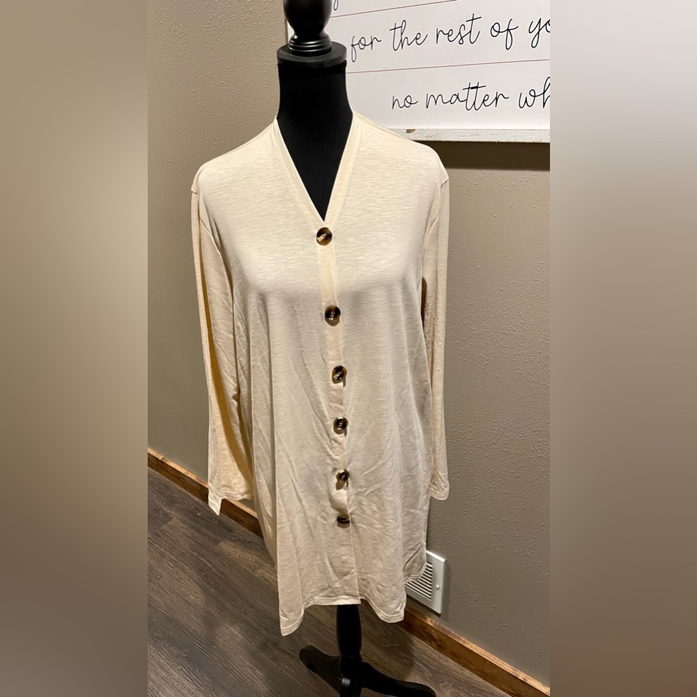 Lightweight Button Cardigan - Picture 2 of 7